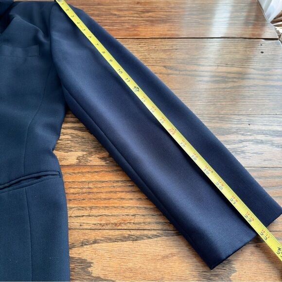 Orvis Blazer Classic One Button Navy Blue Career Academia Women’s Size 6 - Picture 7 of 7